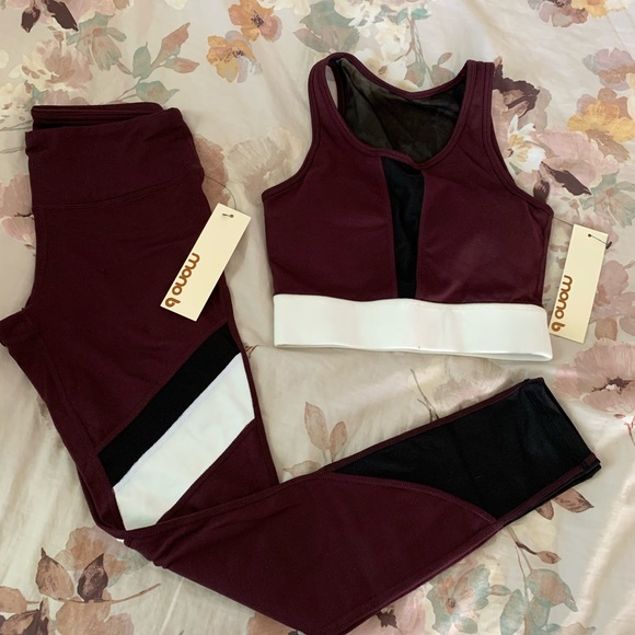 Mono B Pants - Colorblock Workout Set